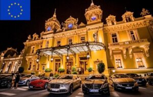 Ночная сцена казино Монте-Карло